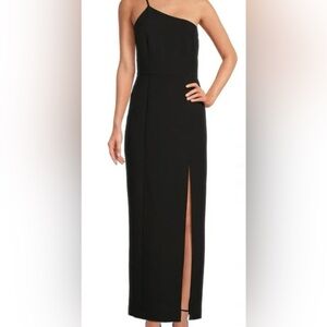Gianni Bini Black One-Shoulder Dress size 2 New